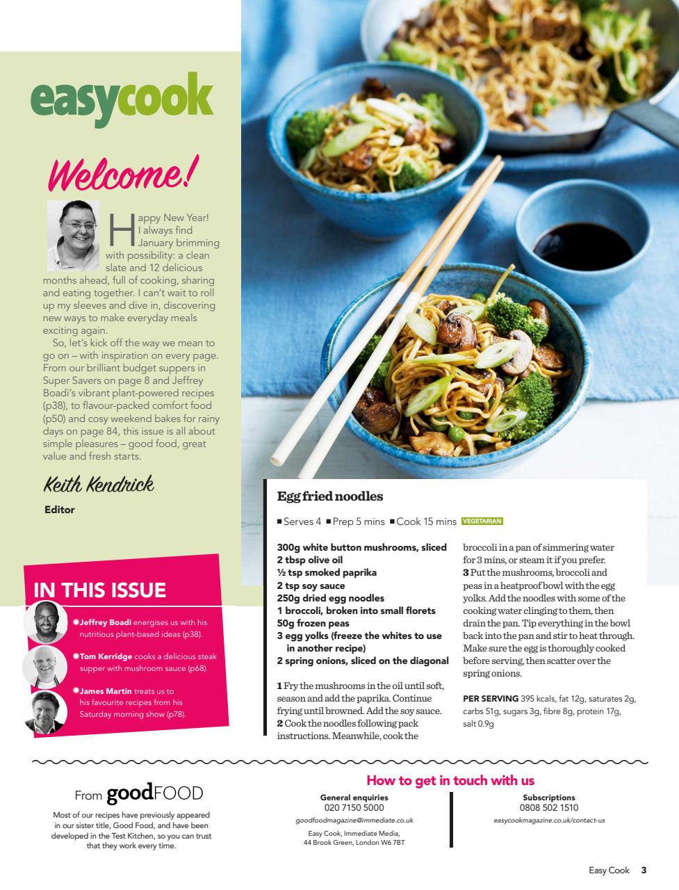 Easy Cook Magazine Preview Pages
