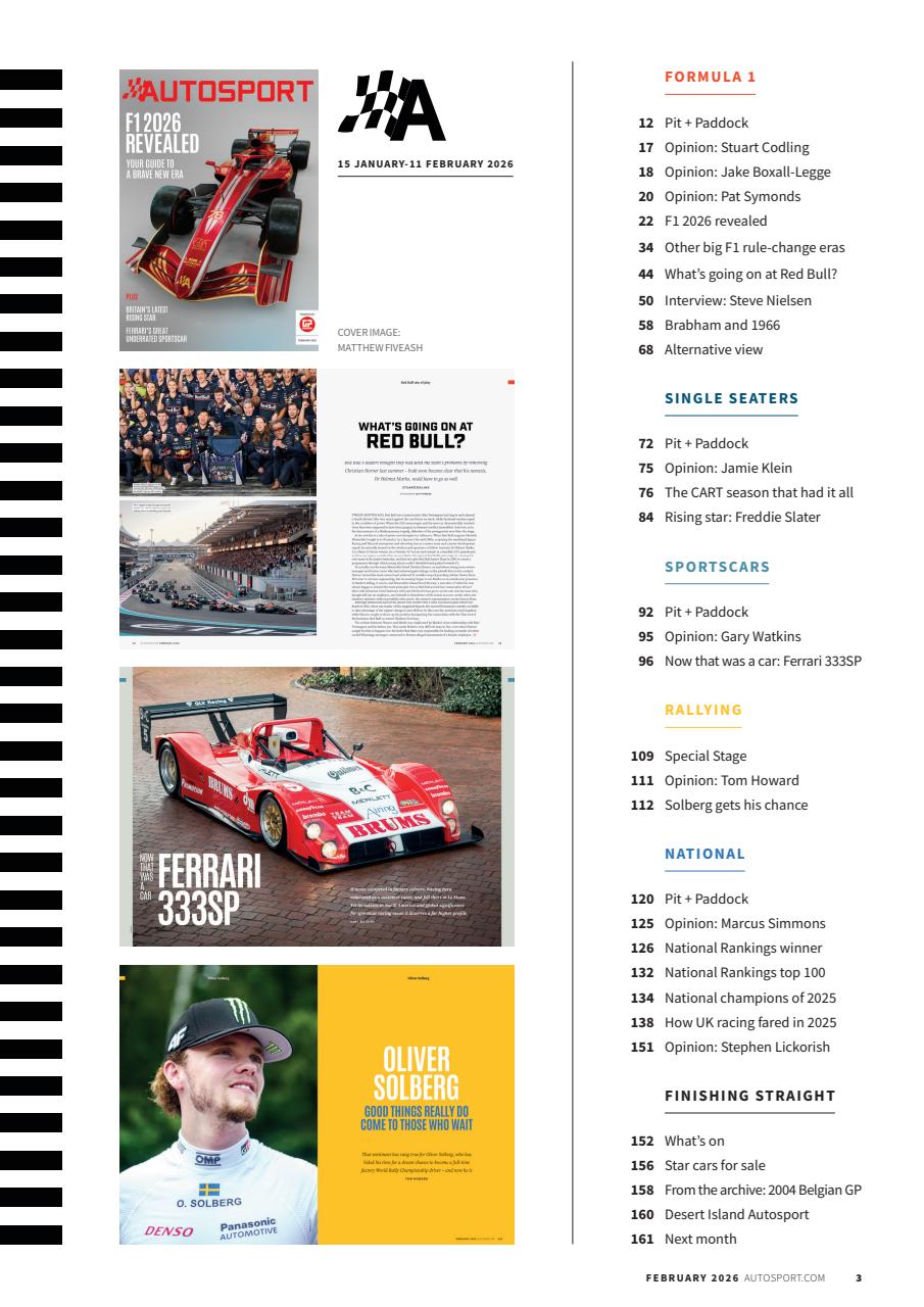 Autosport Preview Pages
