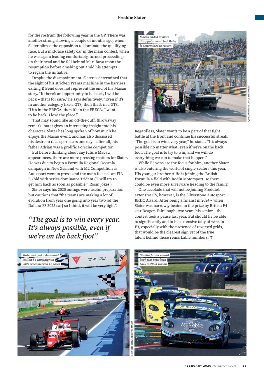 Autosport Preview Pages