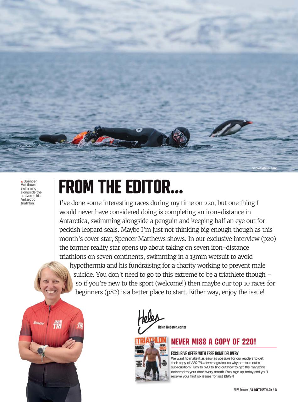 220 Triathlon Magazine Preview Pages