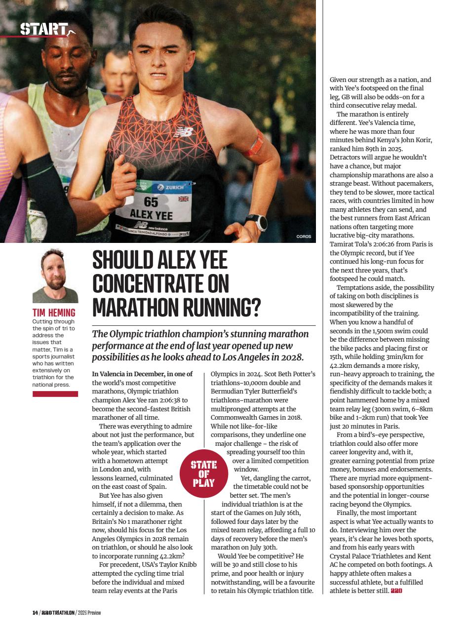 220 Triathlon Magazine Preview Pages
