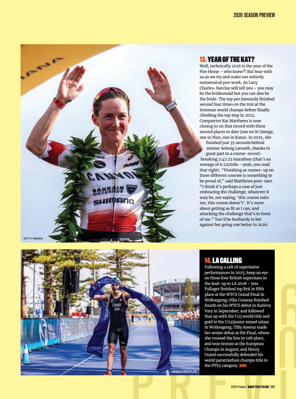220 Triathlon Magazine Preview Pages