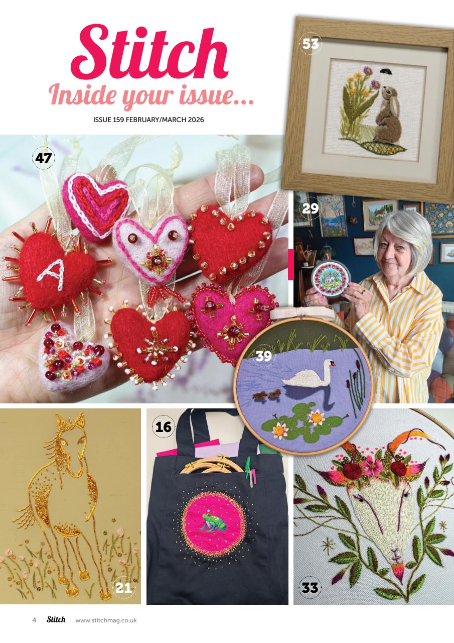 Stitch magazine Preview Pages