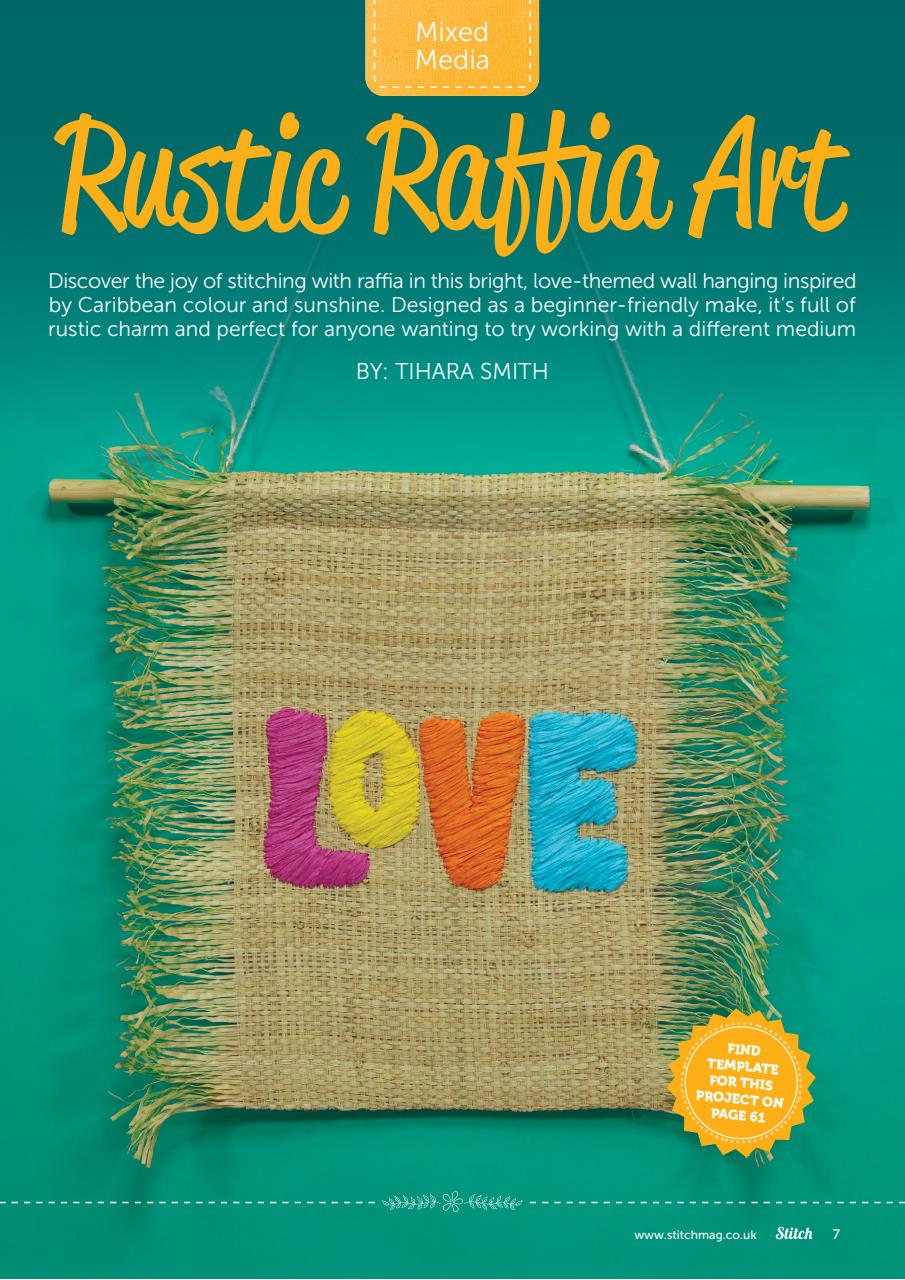 Stitch magazine Preview Pages