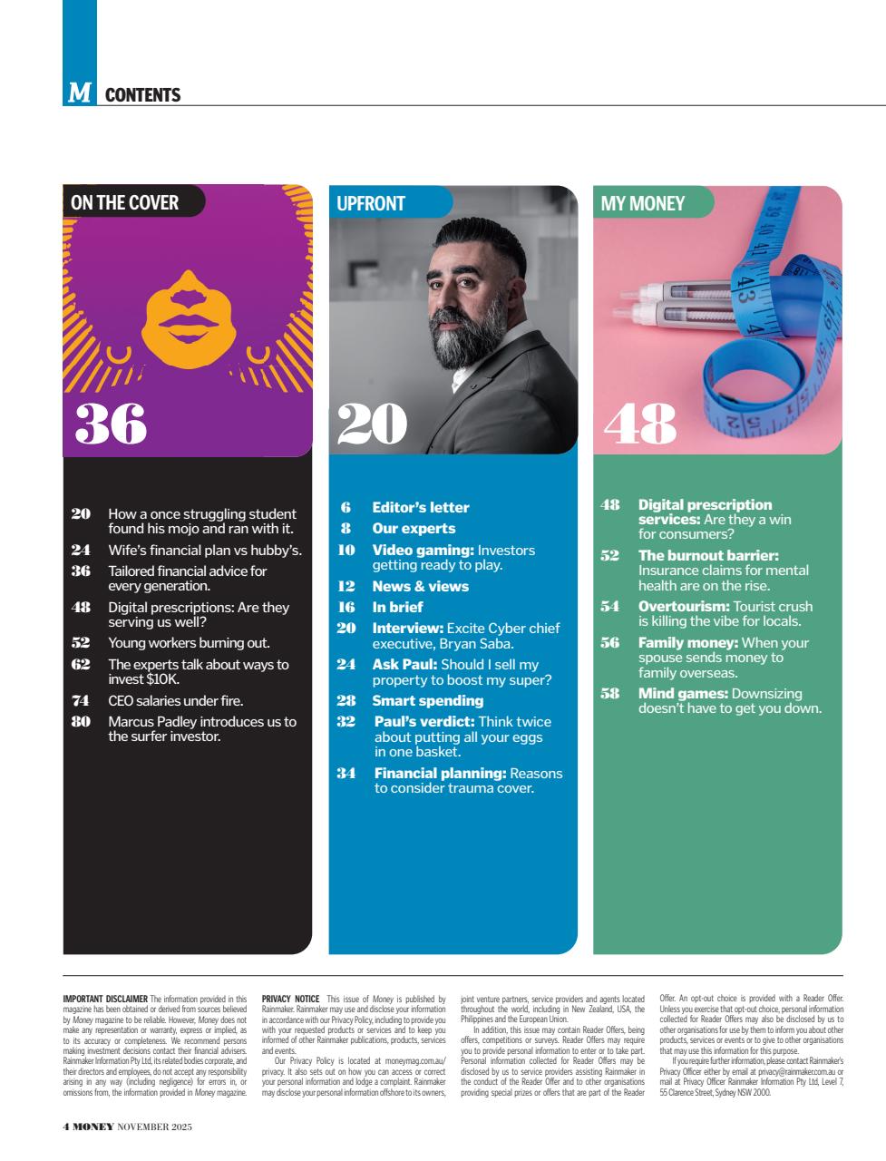 Money Magazine Preview Pages