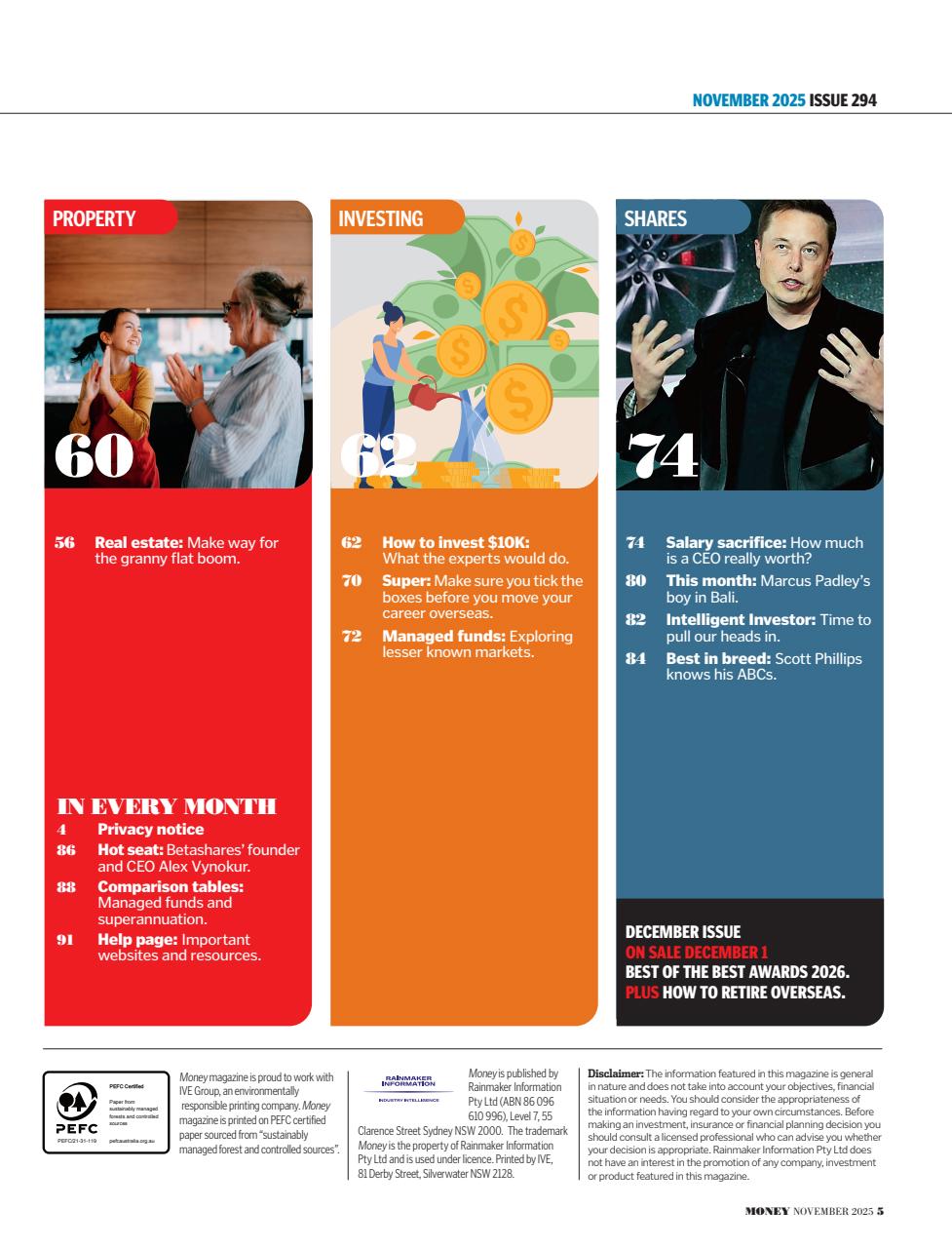 Money Magazine Preview Pages