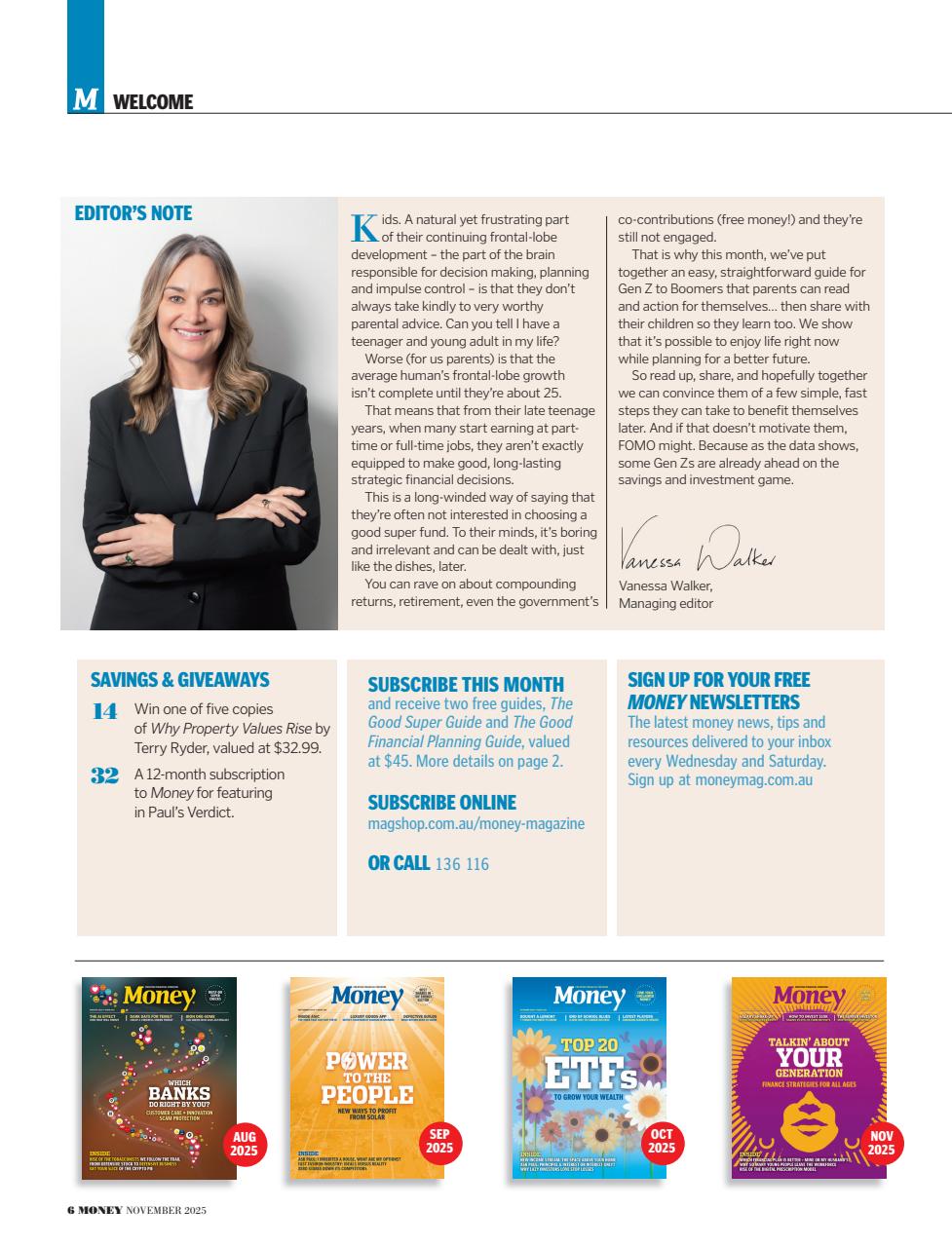 Money Magazine Preview Pages