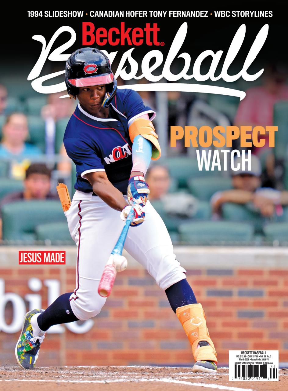 Beckett Baseball Magazine Preview Pages