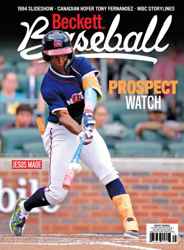 Beckett Baseball Magazine Complete Your Collection Cover 1
