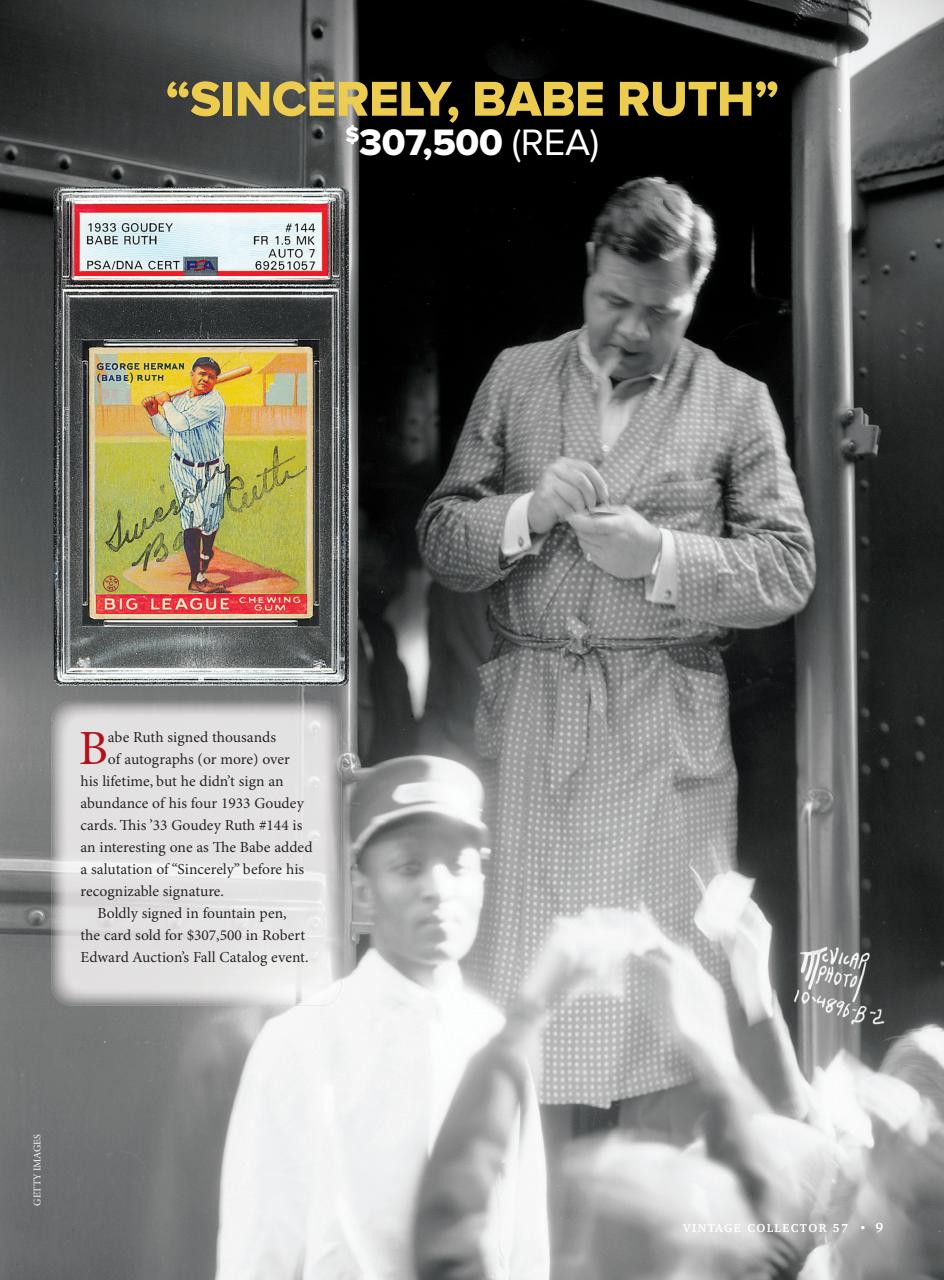 Beckett Vintage Collector Magazine Preview Pages