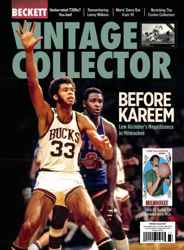 Beckett Vintage Collector Magazine Complete Your Collection Cover 1