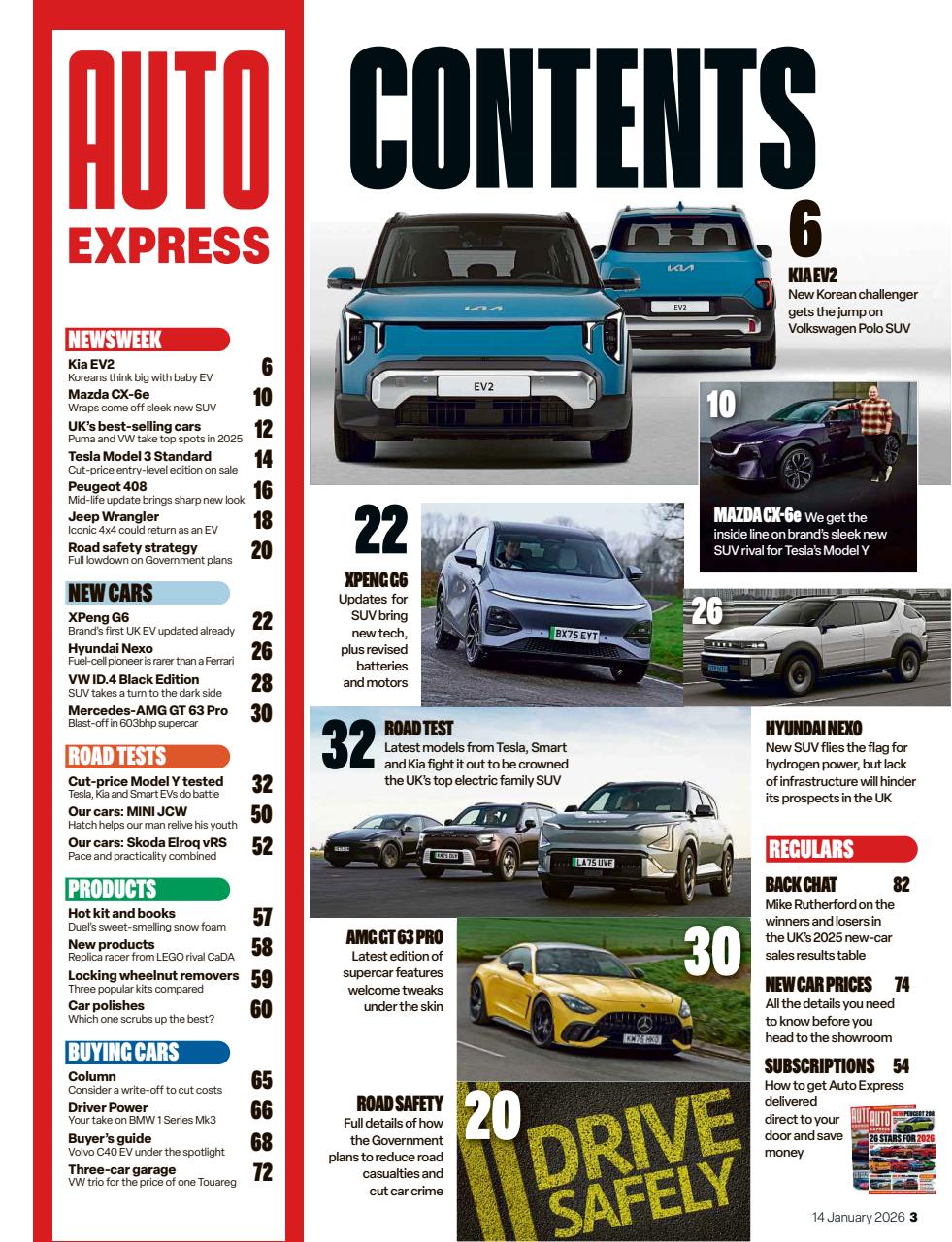 Auto Express Preview Pages