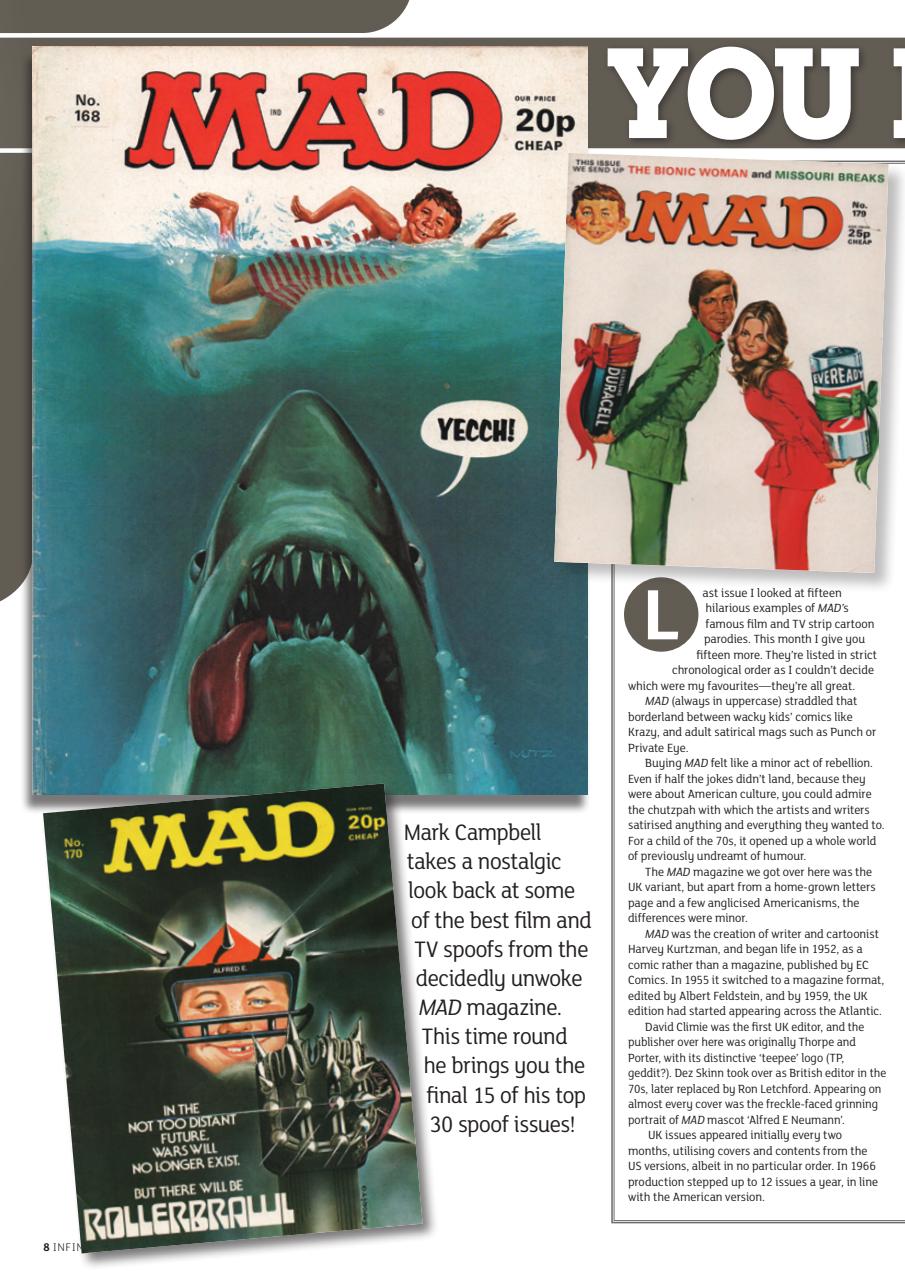 Infinity Magazine Preview Pages