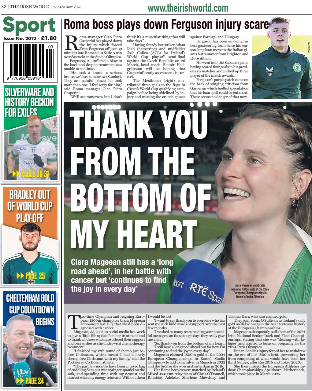 Irish World Preview Pages