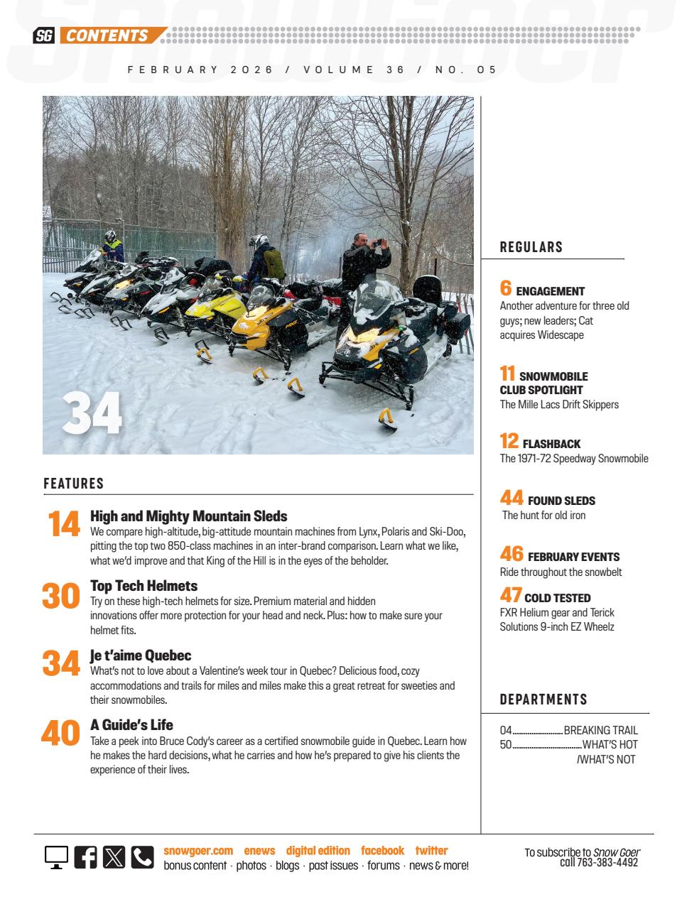 SnowGoer Preview Pages