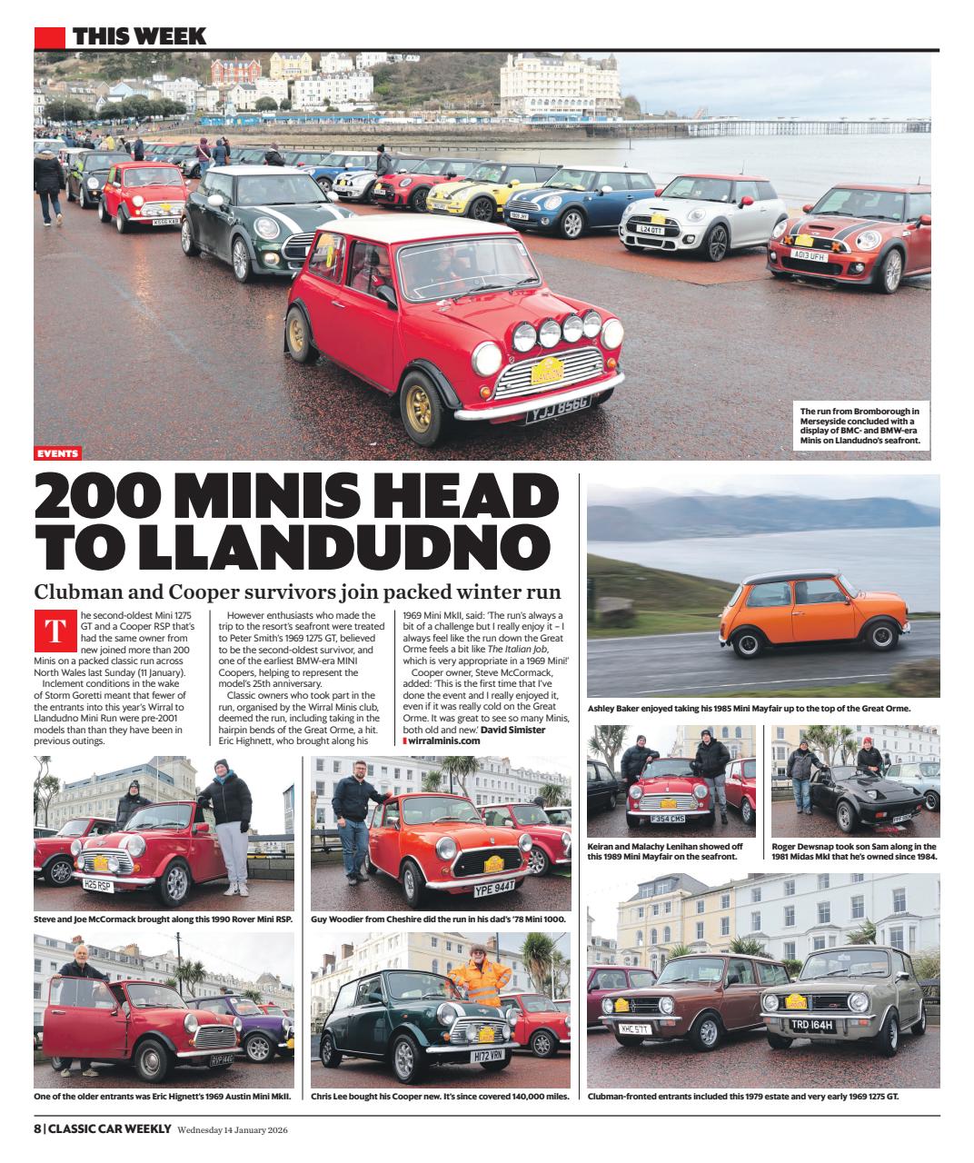 Classic Car Weekly Preview Pages