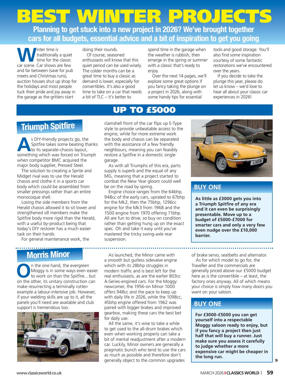 Classics World Preview Pages