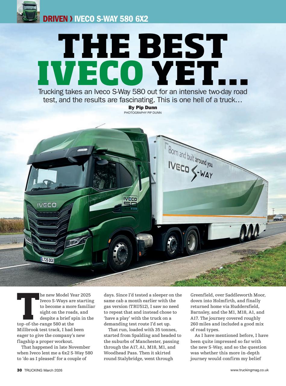 Trucking Magazine Preview Pages