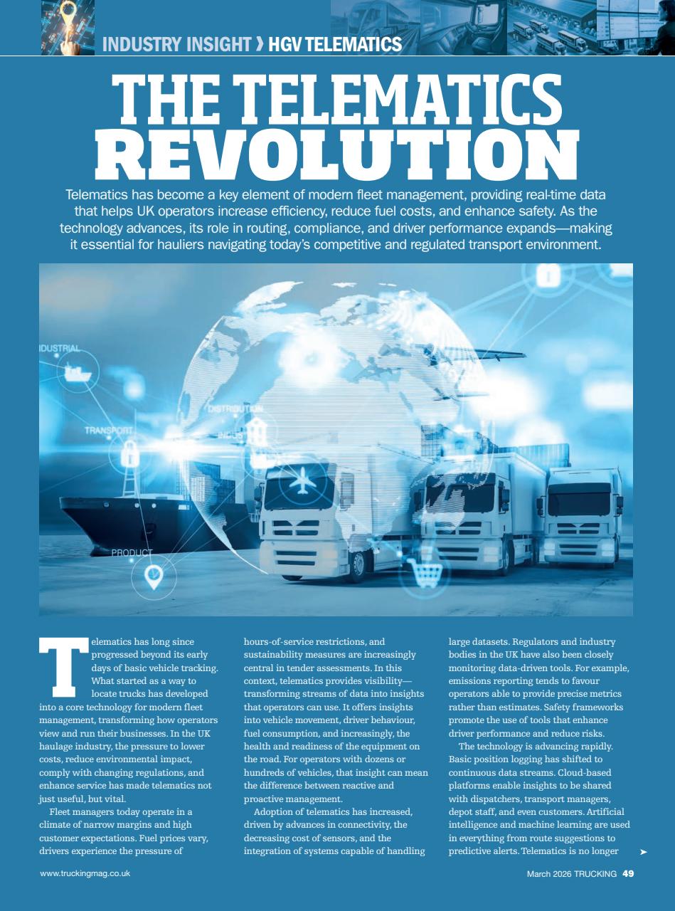 Trucking Magazine Preview Pages