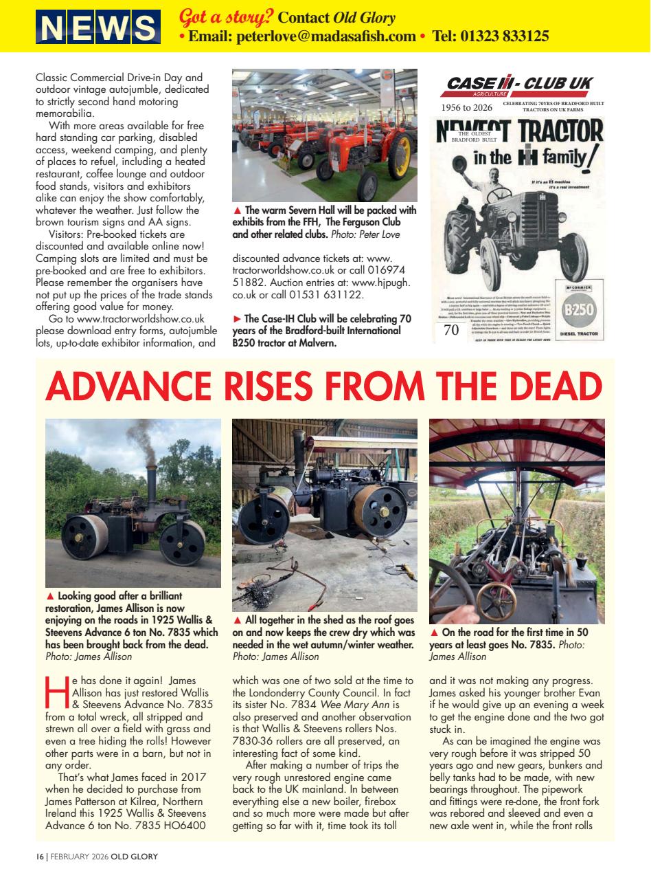 Old Glory Magazine Preview Pages