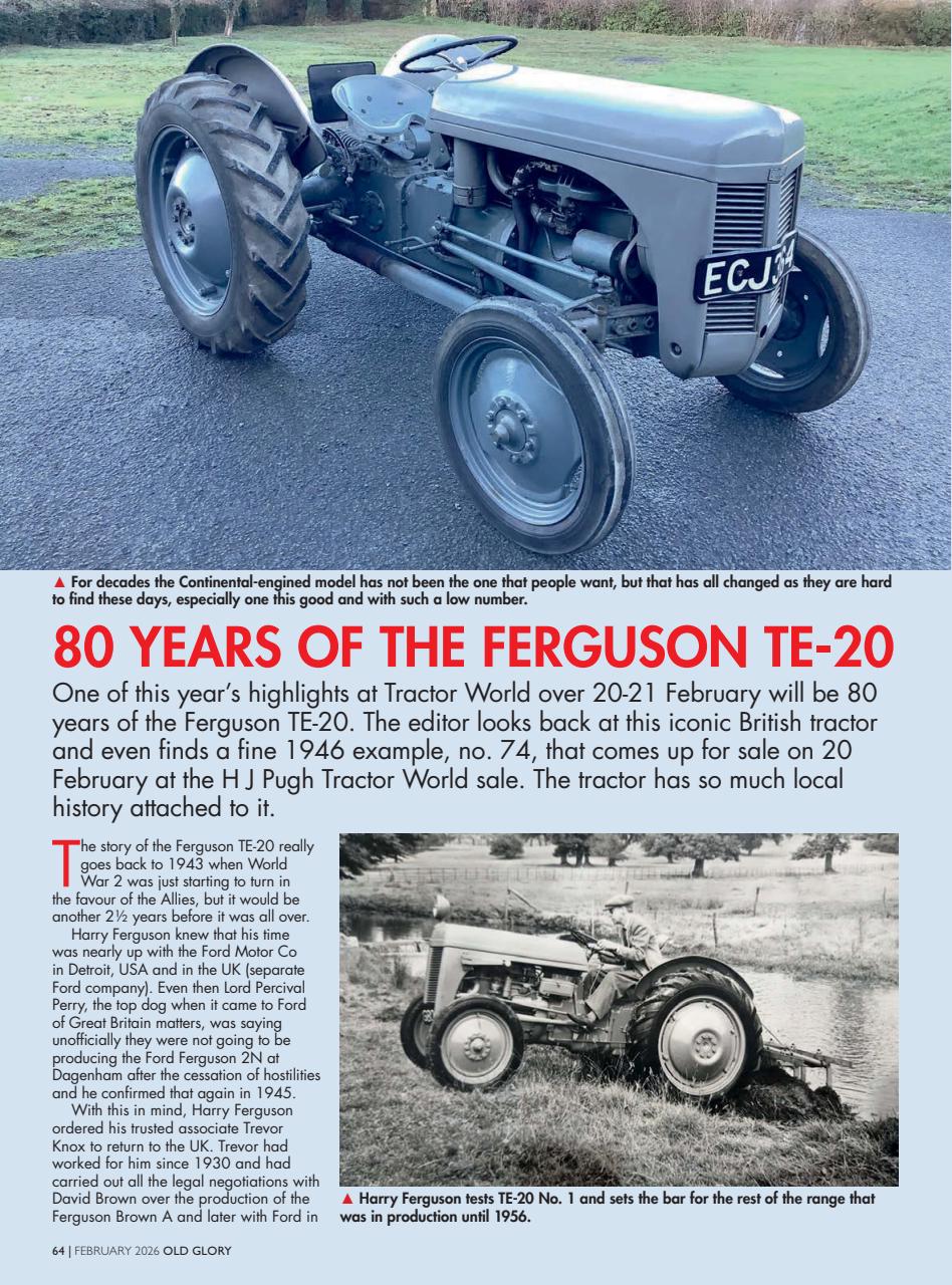 Old Glory Magazine Preview Pages