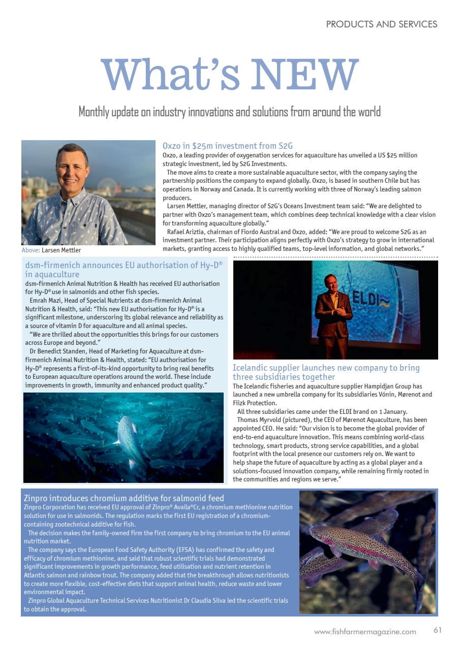 Fish Farmer Magazine Preview Pages