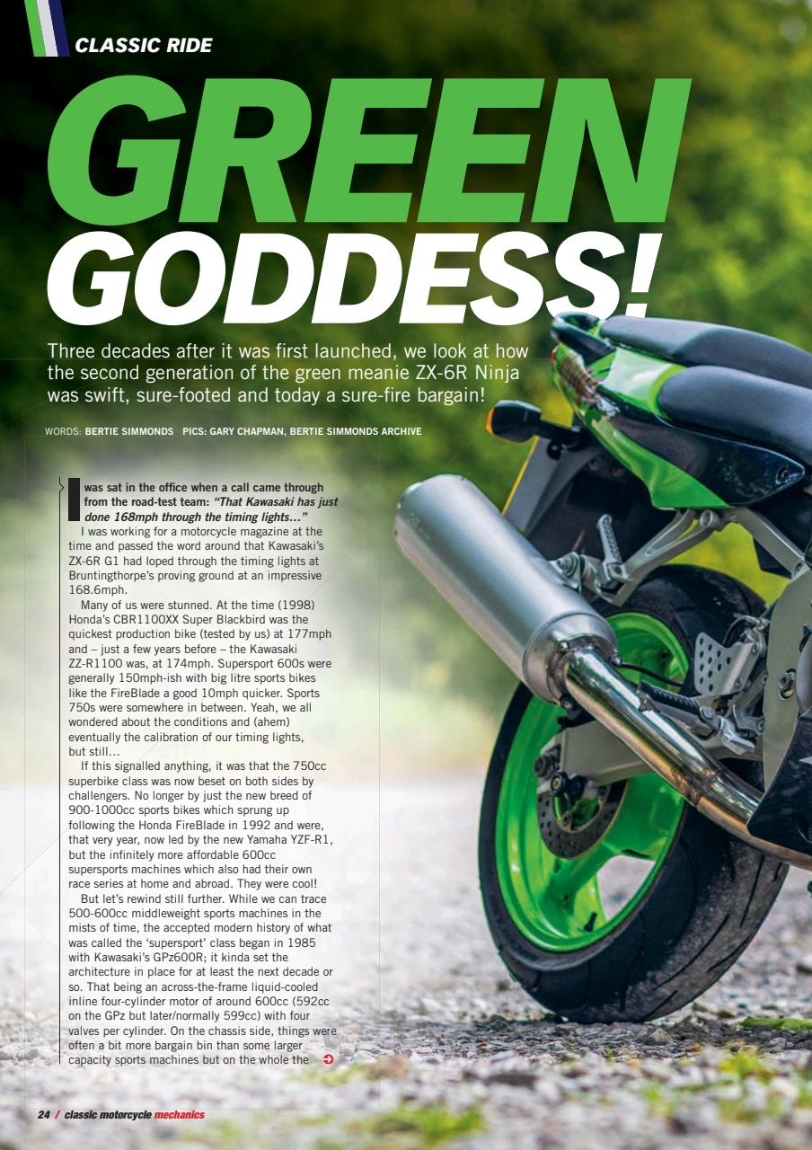 Classic Motorcycle Mechanics Preview Pages