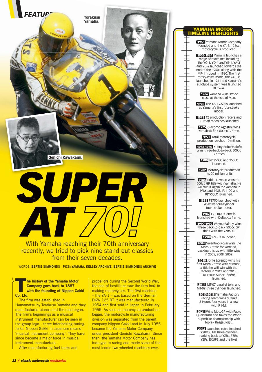 Classic Motorcycle Mechanics Preview Pages