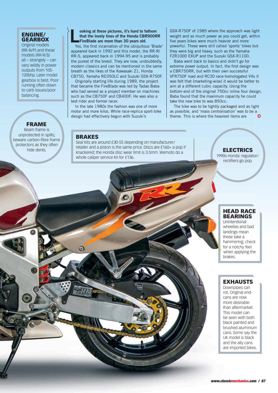 Classic Motorcycle Mechanics Preview Pages
