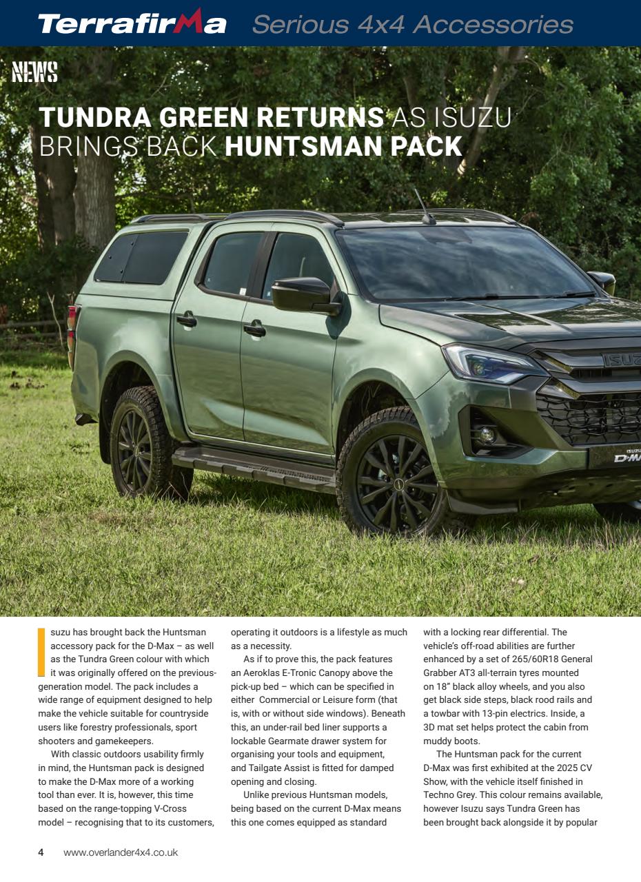 Overlander 4X4 Preview Pages