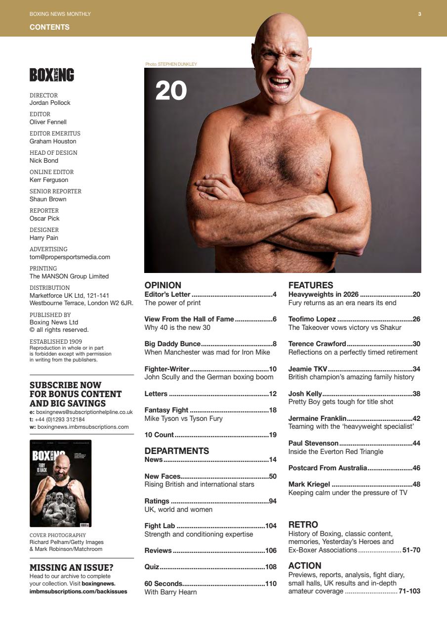 Boxing News Preview Pages