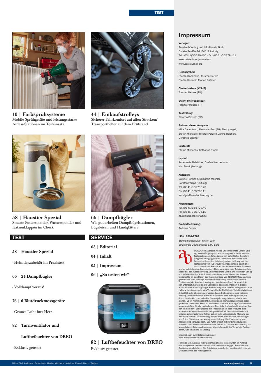 Testjournal Preview Pages