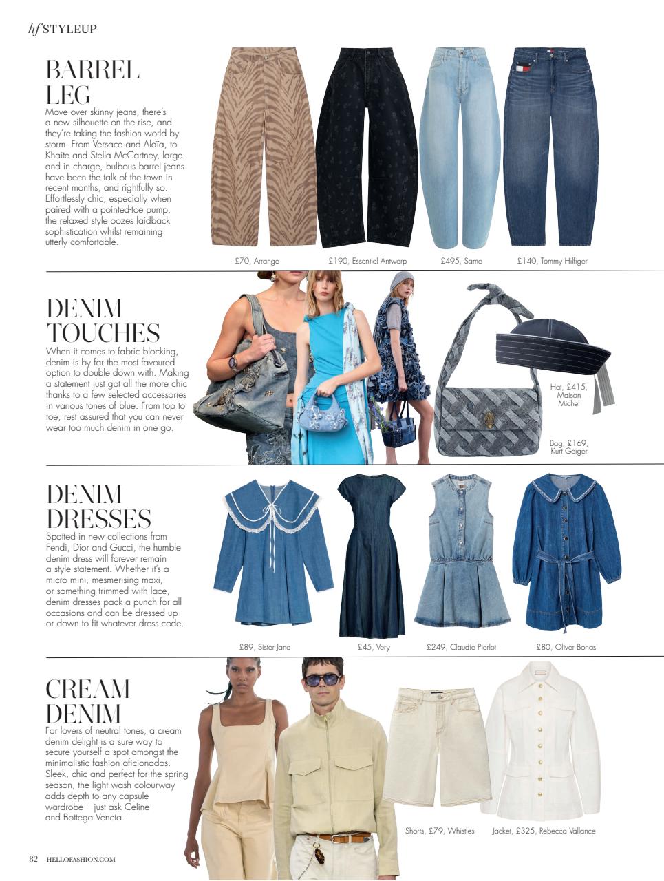 Hello! Fashion Monthly Preview Pages