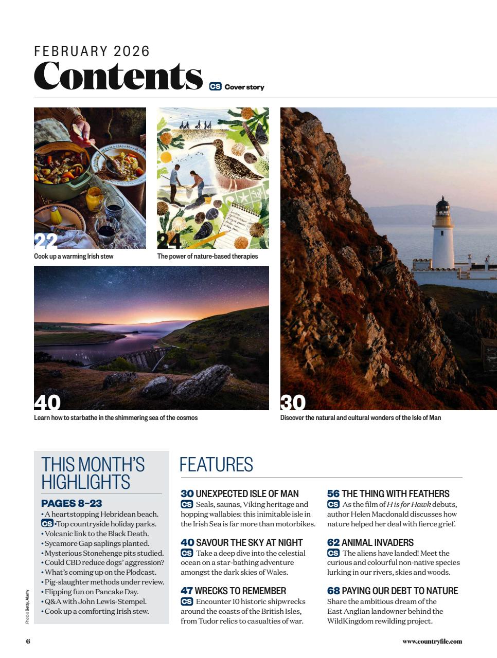 BBC Countryfile Magazine Preview Pages