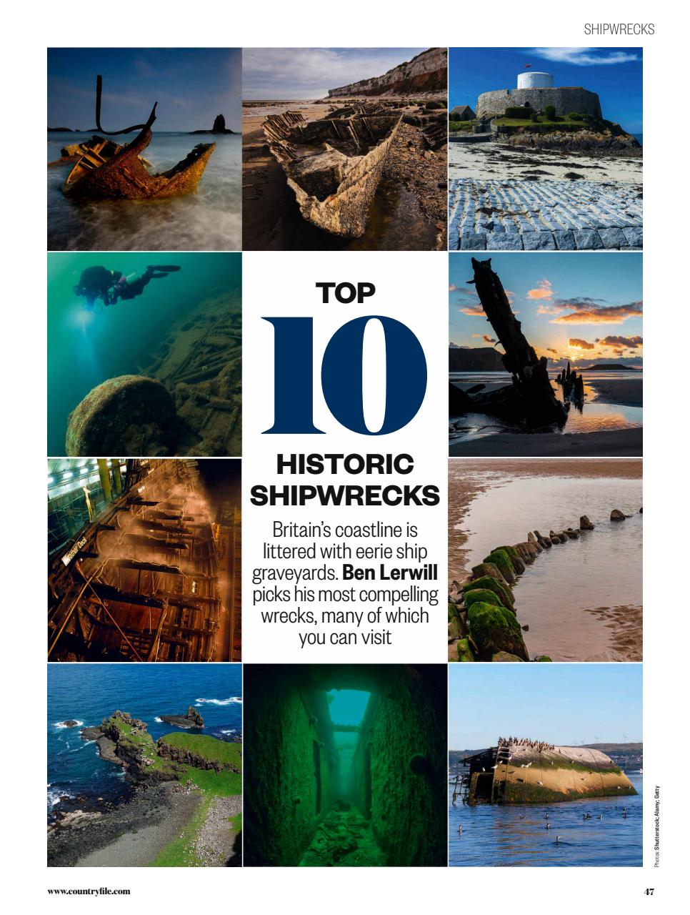 BBC Countryfile Magazine Preview Pages