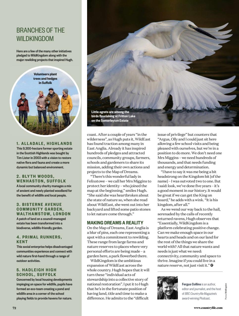 BBC Countryfile Magazine Preview Pages
