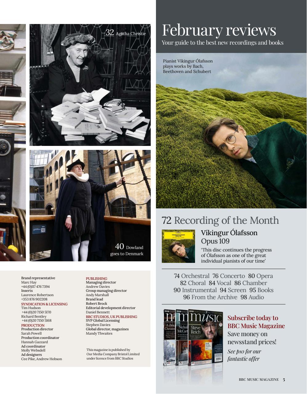 BBC Music Magazine Preview Pages