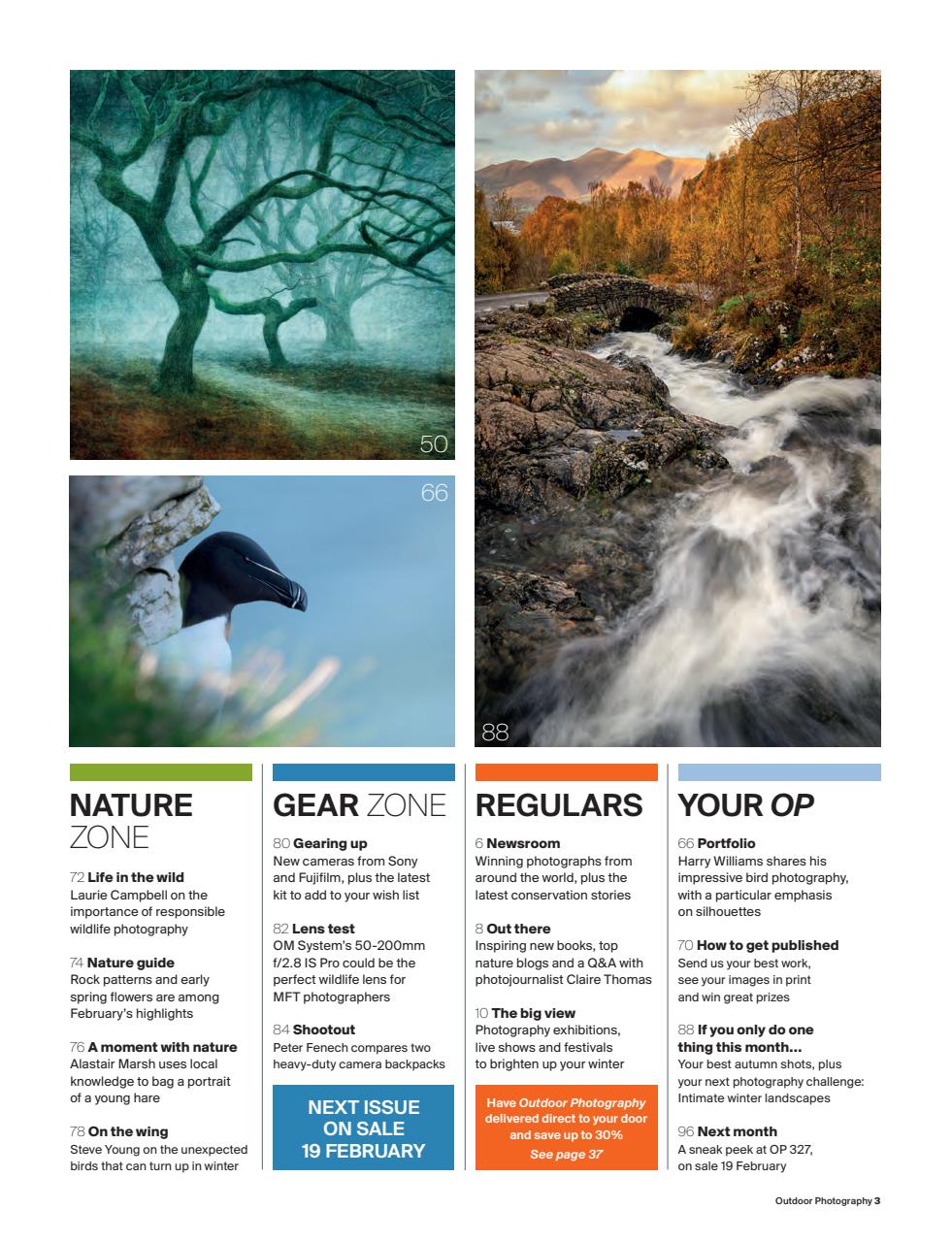 Outdoor Photography Preview Pages