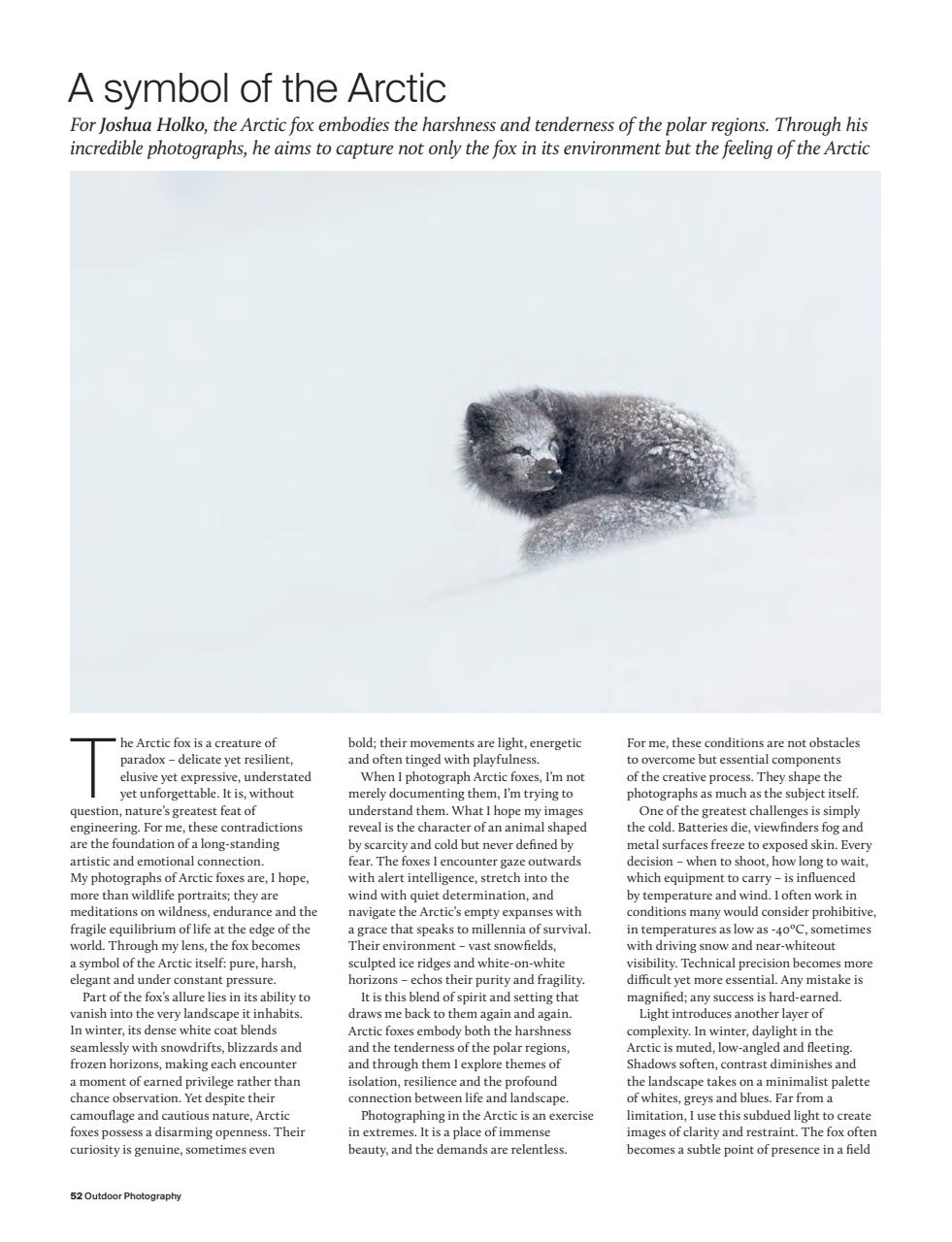 Outdoor Photography Preview Pages