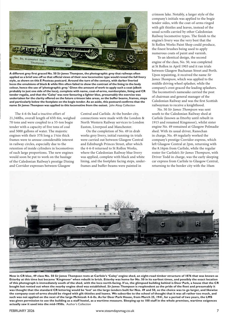 Steam Days Preview Pages