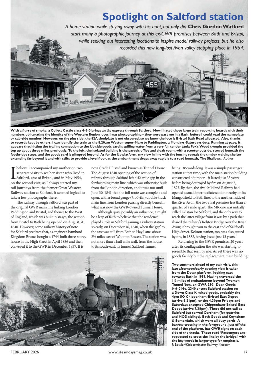 Steam Days Preview Pages