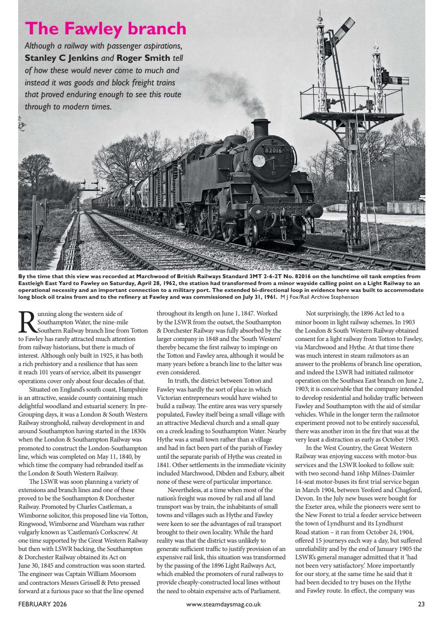 Steam Days Preview Pages