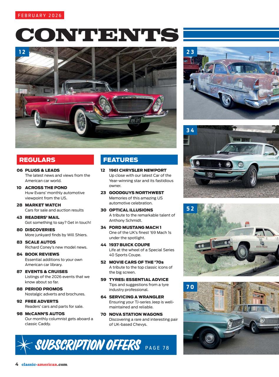 Classic American Magazine Preview Pages