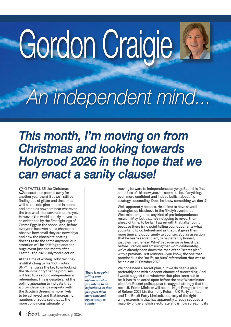 iScot Magazine Preview Pages