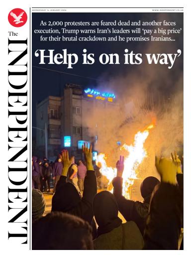 The Independent Daily Edition Newspaper issue 
