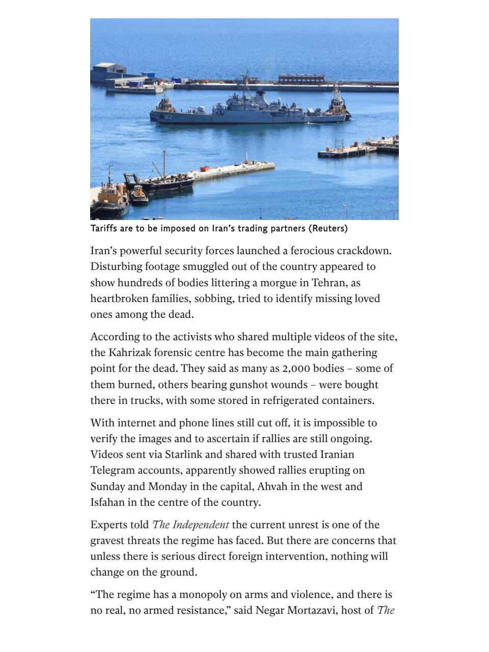 The Independent Daily Edition Newspaper Preview Pages