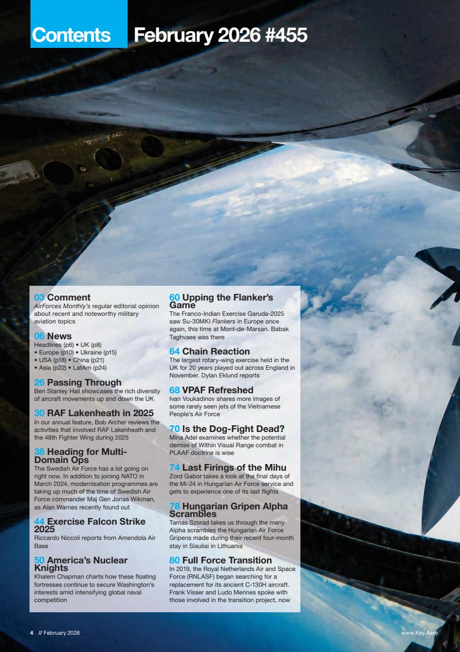 AirForces Monthly Preview Pages
