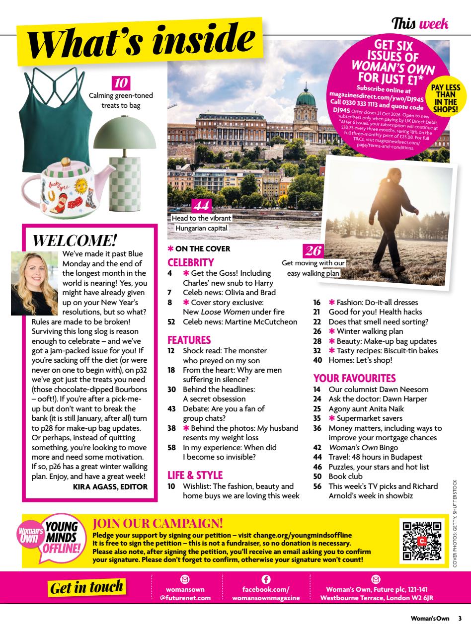 Woman's Own Preview Pages