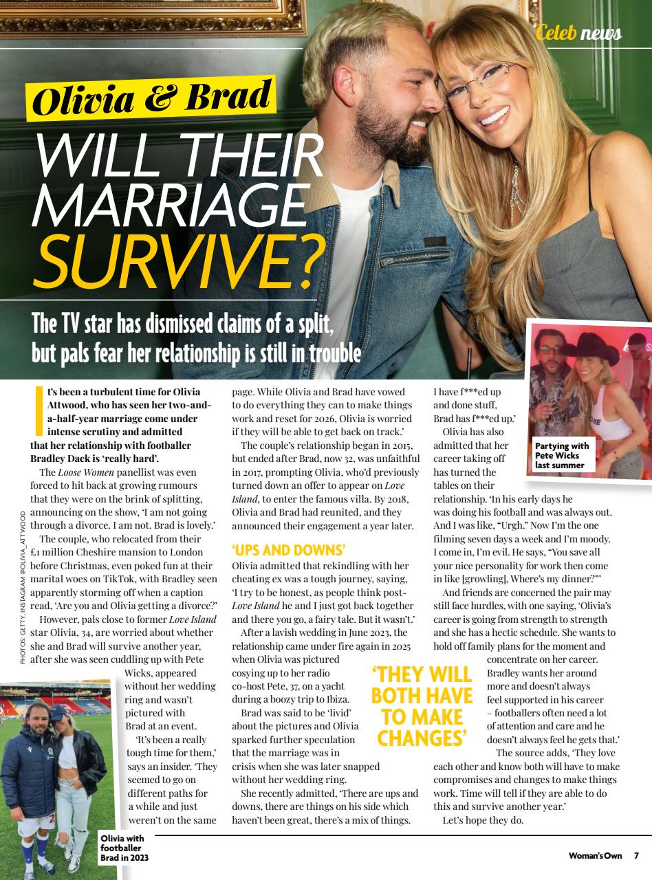 Woman's Own Preview Pages