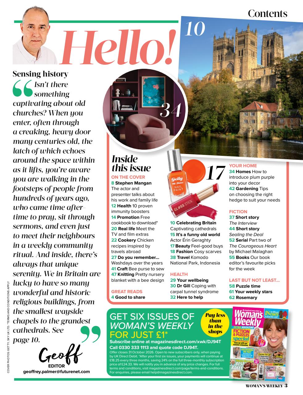 Woman's Weekly Preview Pages